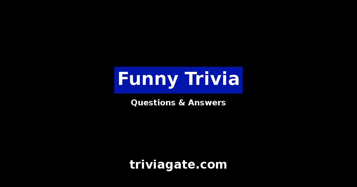 Funny trivia image