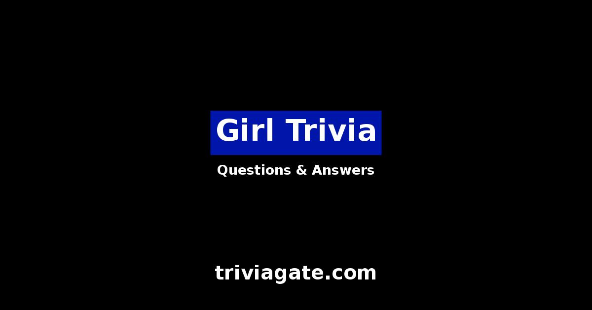Girl trivia image
