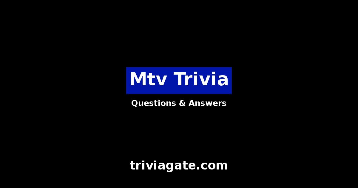 Mtv trivia image