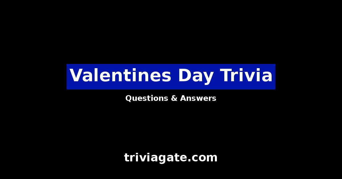Valentines Day trivia image
